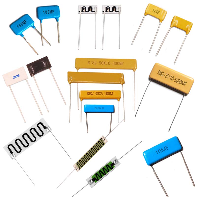 片狀白色膜式玻璃釉高壓電阻